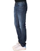 Diesel Sleenker Raw Denim Skinny Jeans - Lyst
