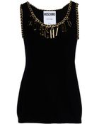Moschino Sleeveless Sweater - Lyst