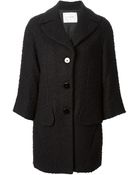 Dondup Textured Coat - Lyst