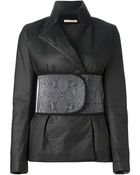 Christopher Kane Belted Jacket - Lyst