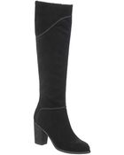 Franco Sarto Yamka Leather Tall Boots - Lyst