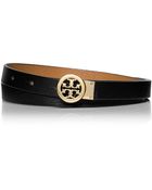 Tory Burch Mini Rotating Logo Belt - Lyst