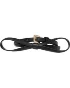 LK Bennett Pam Leather Skinny Belt - Lyst