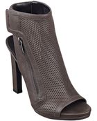 Nine West Tiptoe Peep Toe Booties - Lyst