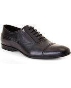 Versace Black Lace-Up Oxfords - Lyst