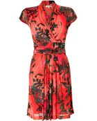 Etro Paisley Print Wrap Dress - Lyst