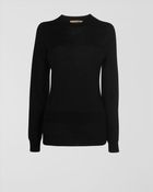 Jaeger Fine Gauge Knit Sweater - Lyst