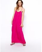 Asos Strappy Swing Maxi Dress - Lyst