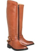 Office Nighthorse Strap Knee Boot - Lyst