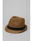 Urban Outfitters Natural Straw Fedora - Lyst