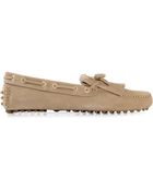 Car Shoe Fringed Driving Shoes - Lyst