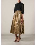 MSGM Long Full Skirt - Lyst