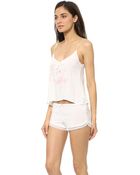 Wildfox Love Is Everything Pajama Set Ivory - Lyst