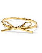 Kate Spade Skinny Mini Bow Bangle - Lyst