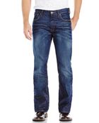 G-Star Raw Dark Wash 3301 Bootcut Jeans - Lyst