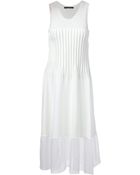 Thakoon Panelled Knitted Dress - Lyst