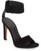Vince Gita Suede Ankle Strap Sandals - Lyst