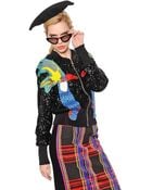 Tsumori Chisato Sequined & Embroidered Knit Jacket - Lyst