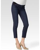 Paige Kylie Crop Maternity - Alexis - Lyst