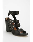 Sixtyseven Laurel Peep-Toe Heeled Sandal - Lyst