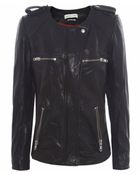 Isabel Marant Bacuri Leather Jacket - Lyst