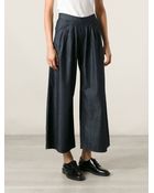 Frame Denim Wide Leg Trousers - Lyst