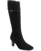 La Canadienne Dancer Tall Suede Boots - Lyst