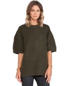 Marc By Marc Jacobs Walley Short Sleeve Sweater - Lyst