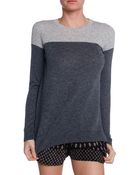 Vince Color Block Sweater - Lyst