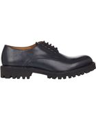 Barneys New York Lug-Sole Bluchers - Lyst