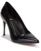 Dolce Vita Karisse Leather Embossed-Heel Pumps - Lyst