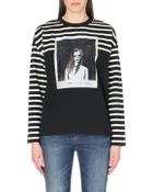 Marc By Marc Jacobs Dreamy Striped Jersey Sweatshirt - Lyst