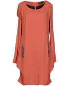 Numph Short Dress - Lyst