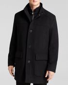 Cole Haan Wool Plush Coat - Lyst