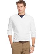 Izod Long-Sleeve Raglan Pullover - Lyst