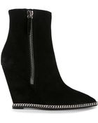 Giuseppe Zanotti Suede Wedge Ankle Boots - Lyst