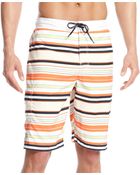 Tommy Hilfiger Remington Striped Boardshort - Lyst