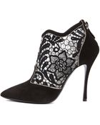 Nicholas Kirkwood Lace Booties - Lyst