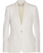 Stella McCartney Iris Pinstriped Wool-Blend Blazer - Lyst
