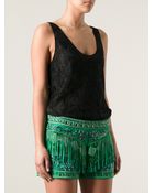 Emilio Pucci Floral Lace Vest - Lyst