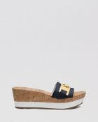 MICHAEL Michael Kors Platform Slide Sandals - Warren - Lyst