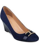 Tommy Hilfiger Womens Reda Wedge Pumps - Lyst