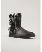 Giuseppe Zanotti Round Toe Boots - Lyst