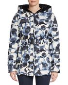 Vera Wang Cloud Nine Faux Fur-Trimmed Quilted Puffer - Lyst