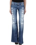 D&G Denim Pants - Lyst