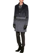 Neil Barrett Wool Blend Color Fade Coat - Lyst