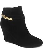 Chinese Laundry Unleash Wedge Booties - Lyst