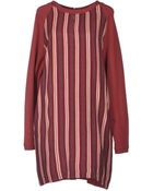 Ganni Short Dress - Lyst