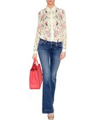 J Brand Jeans Flared-Leg Lovestory Jeans - Lyst