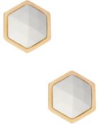 Trina Turk Hexagon Stud Earrings - Lyst